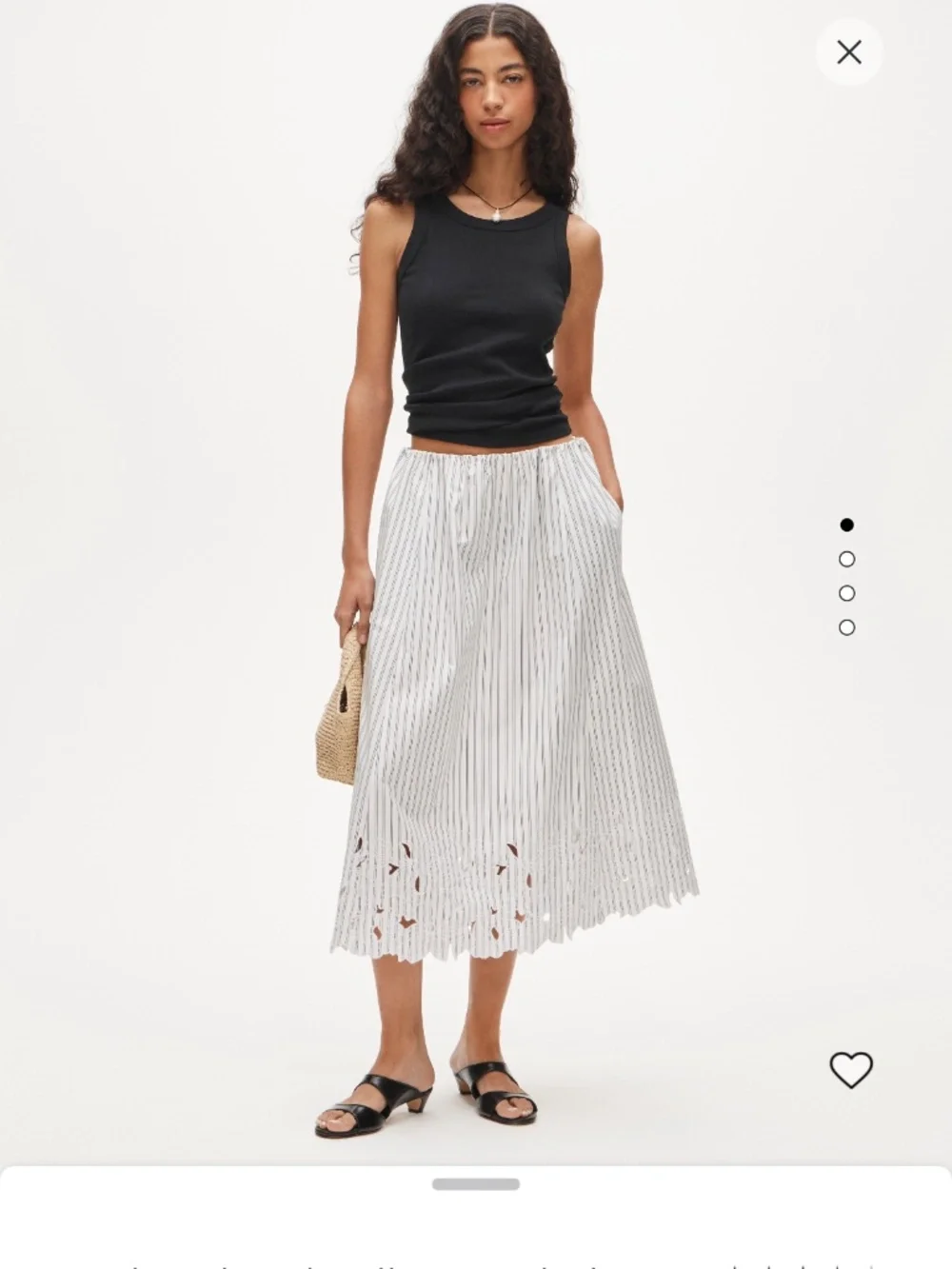 J Crew Embroidered Skirt